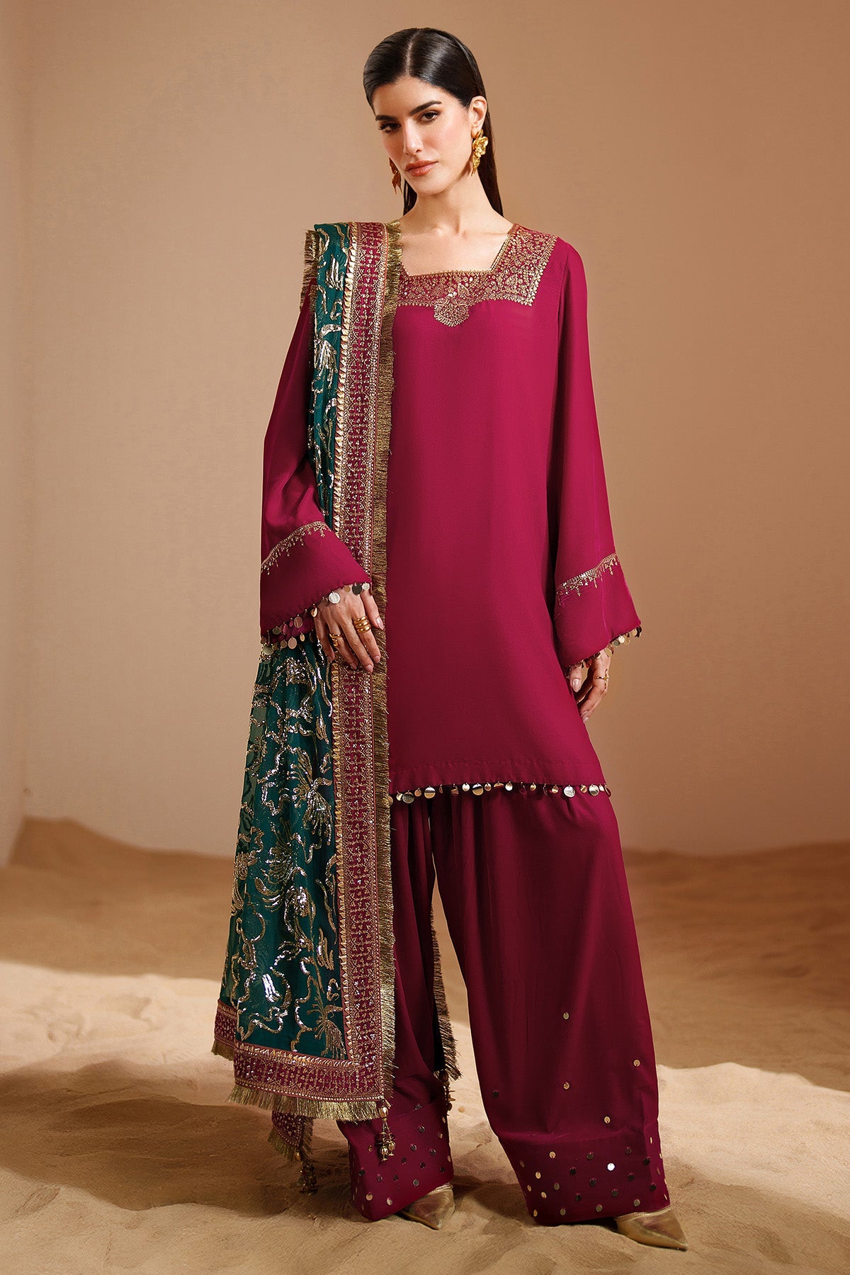 Jazmin - Embroidered Velvet Formal VVF D-9
