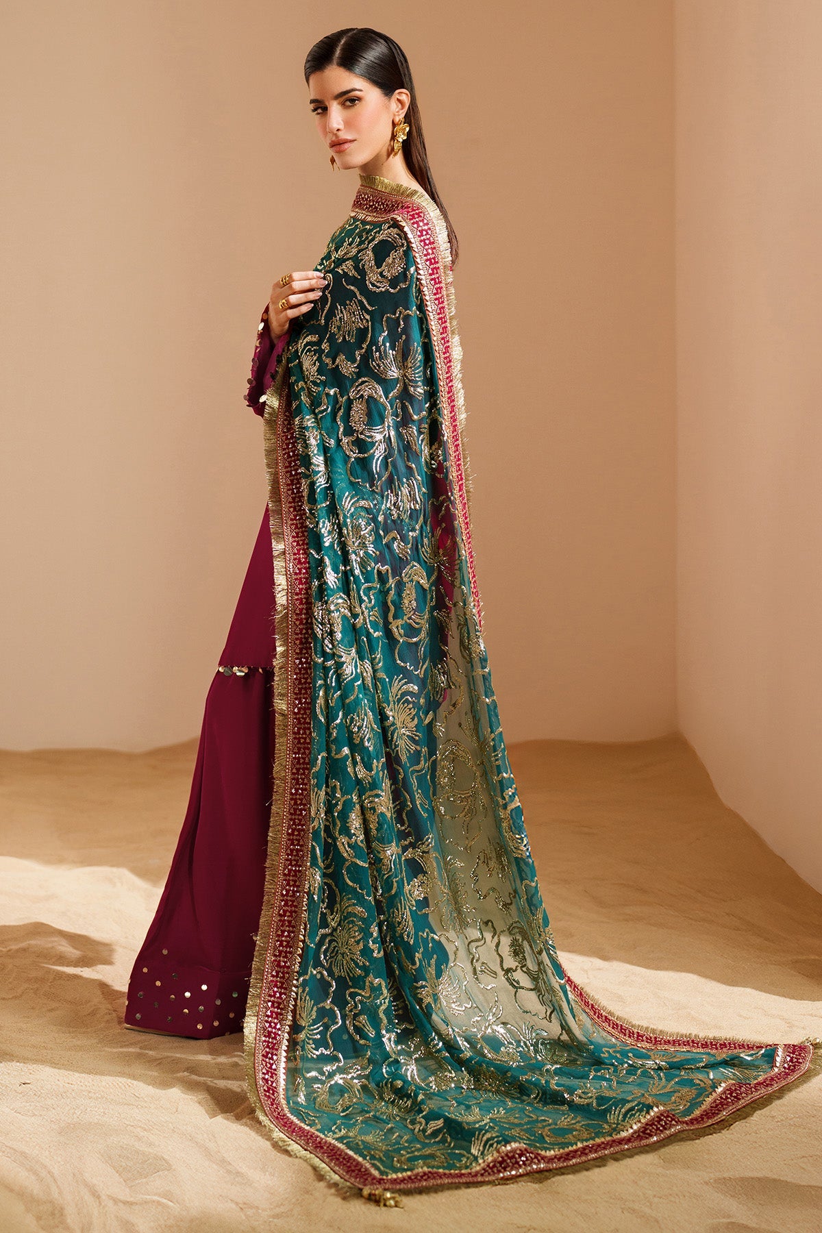 Jazmin - Embroidered Velvet Formal VVF D-9
