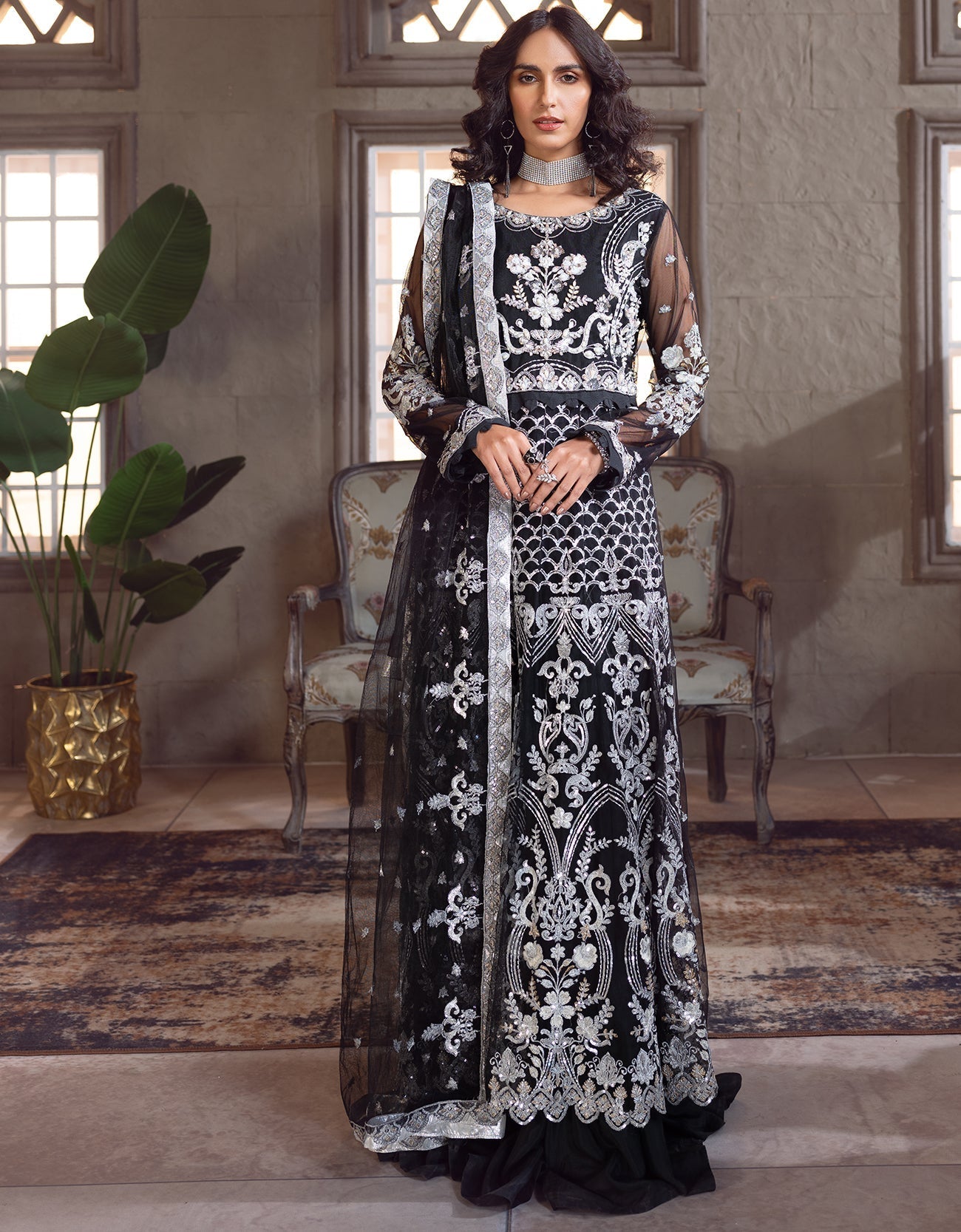 Emaan Adeel - LF - 705 - SaviiFashion.com