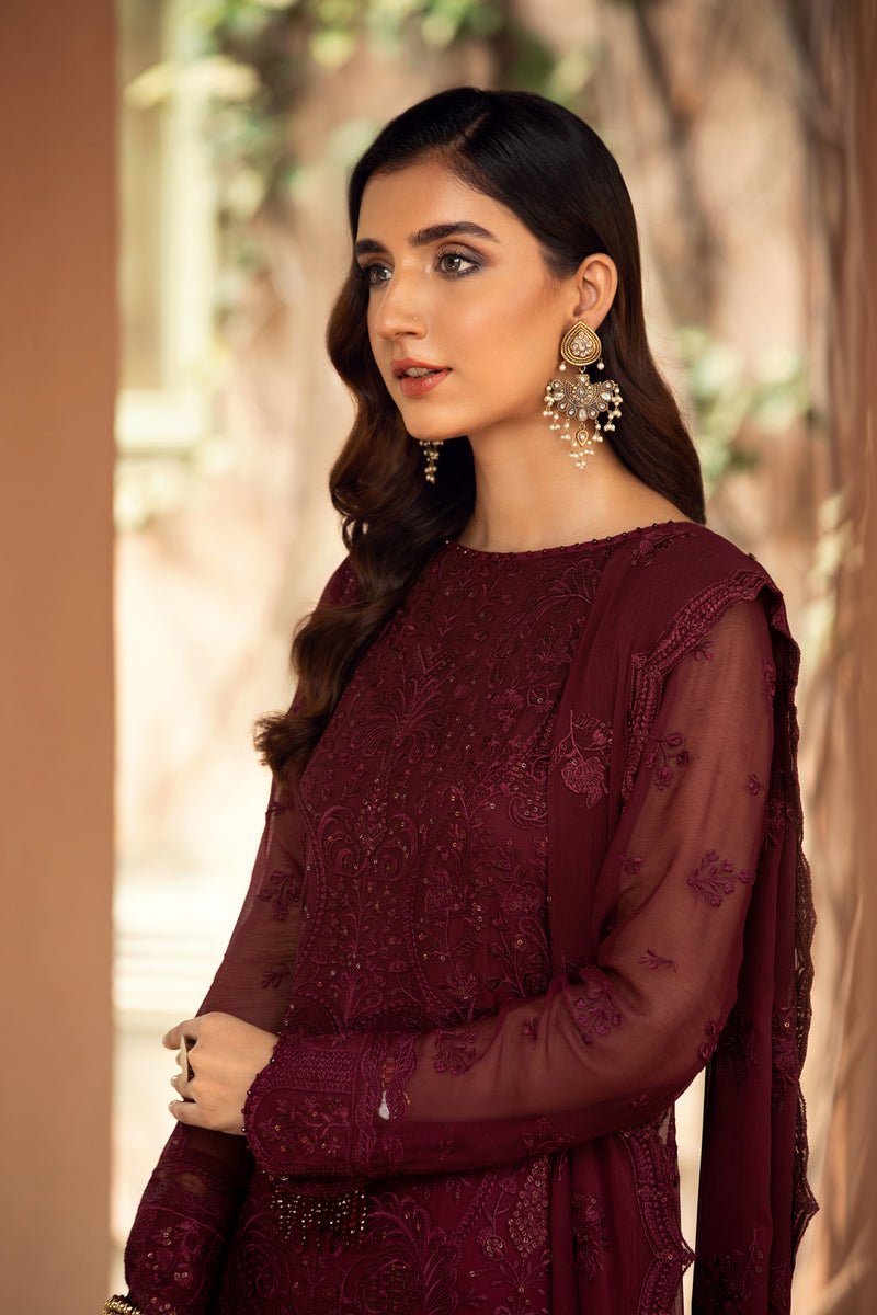 Farasha - Sangria - SaviiFashion.com