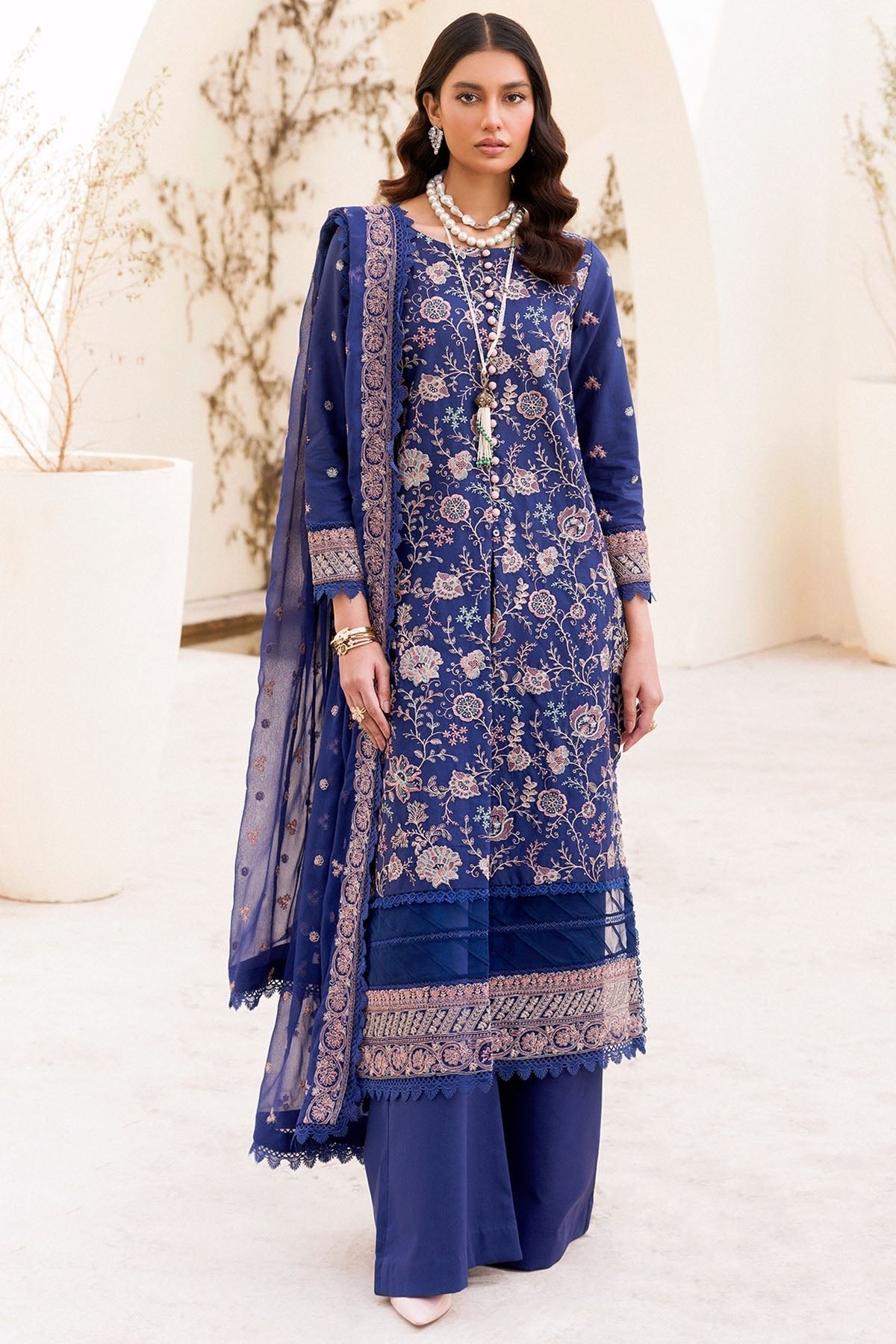 Motifz - 4232 - AIMAL - EMBROIDERED - CAMBRIC - SaviiFashion.com