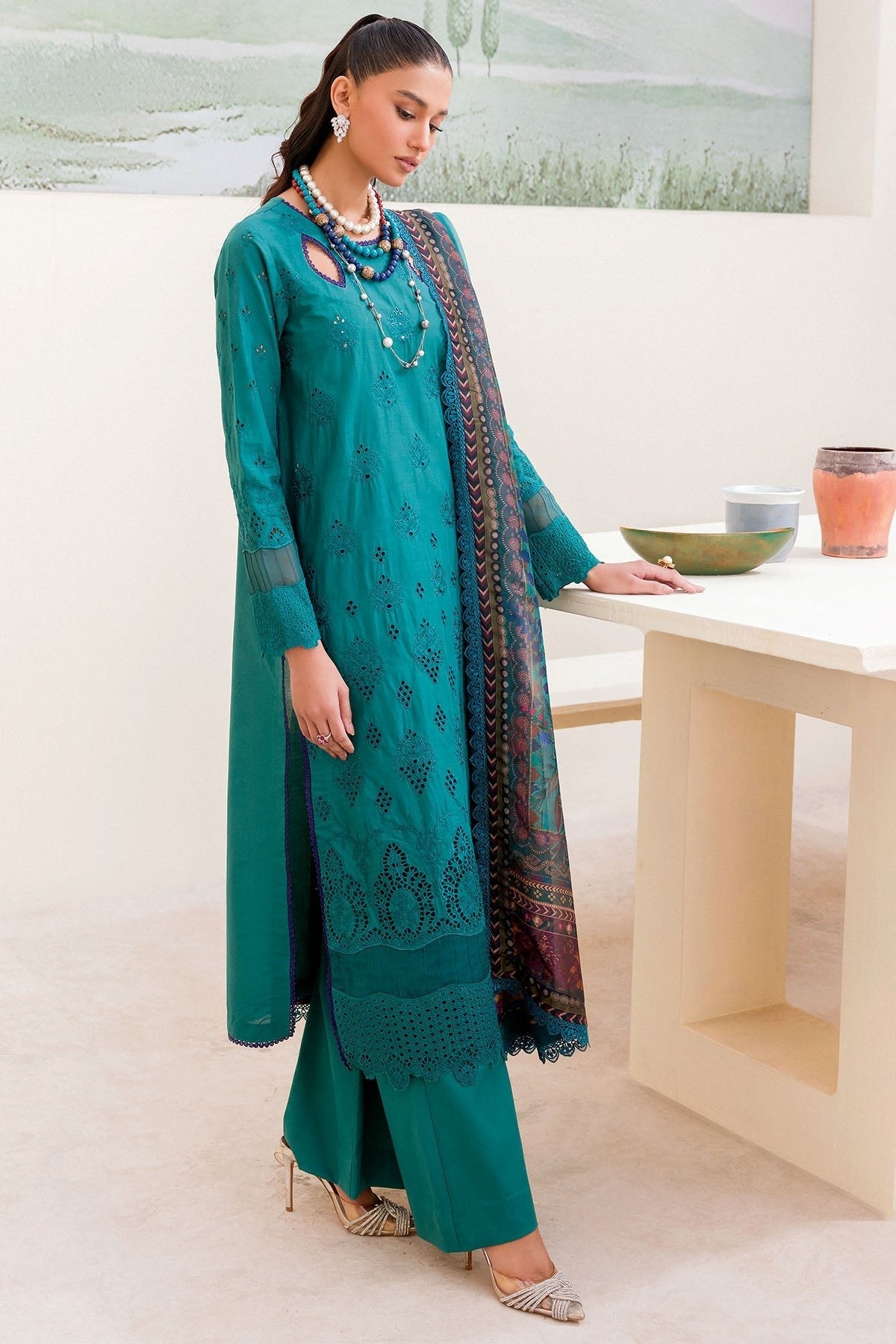 Motifz - 4240 - ZYNAB - EMBROIDERED - CAMBRIC - SaviiFashion.com