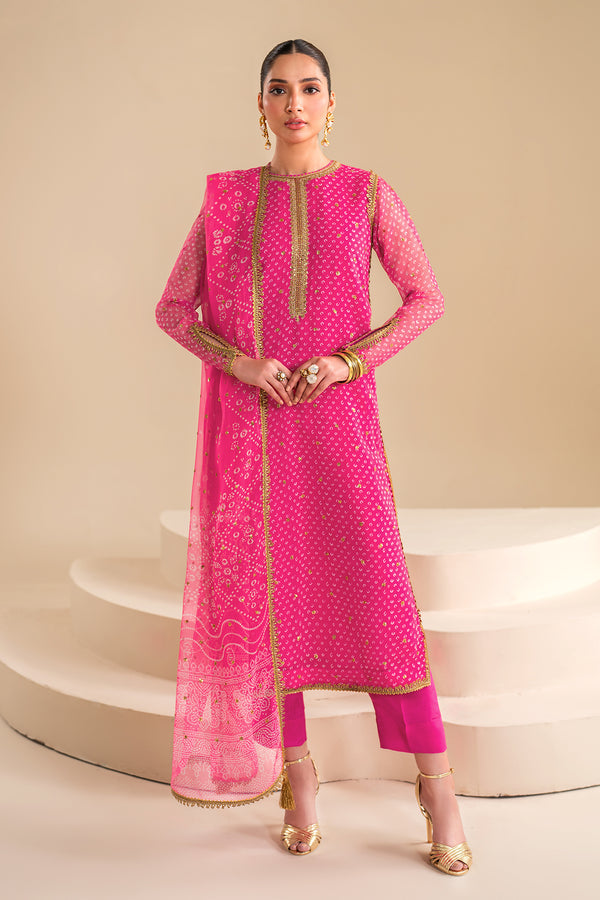 Baroque - Embroidered Chiffon UF - 626