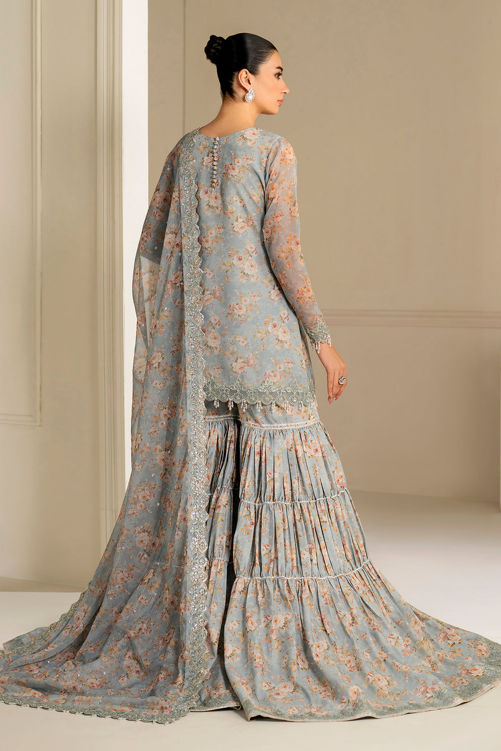 Baroque - EMBROIDERED CHIFFON - UF-4165