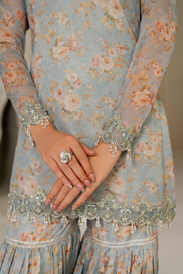 Baroque - Embroidered Chiffon UF- 4165