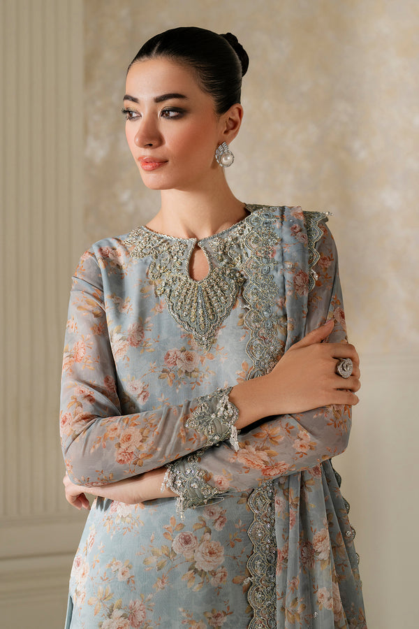 Baroque - Embroidered Chiffon UF- 4165