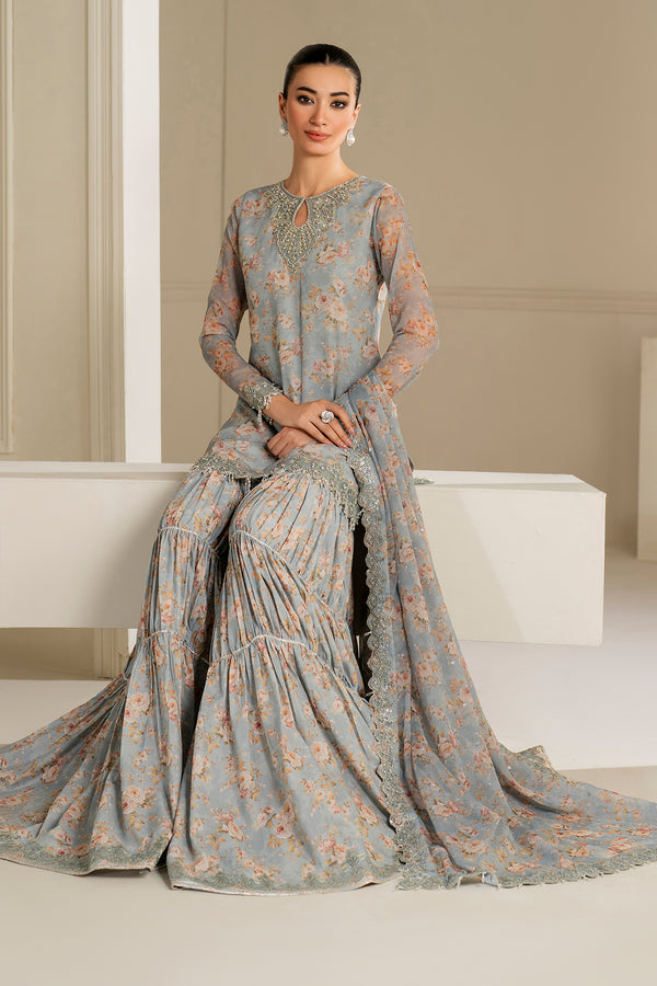Baroque - Embroidered Chiffon UF- 4165