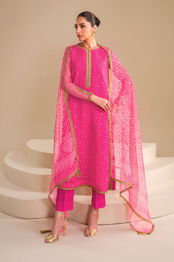Baroque - Embroidered Chiffon UF - 626