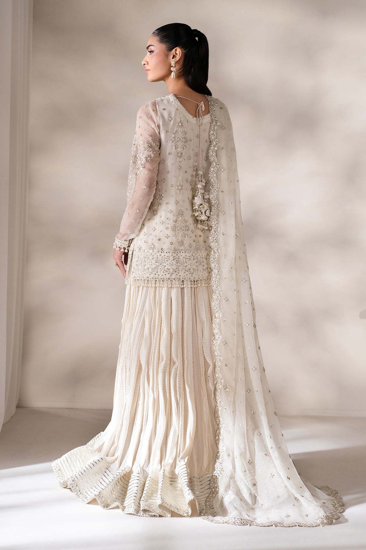 Baroque - Embroidered Chiffon UF - 4140