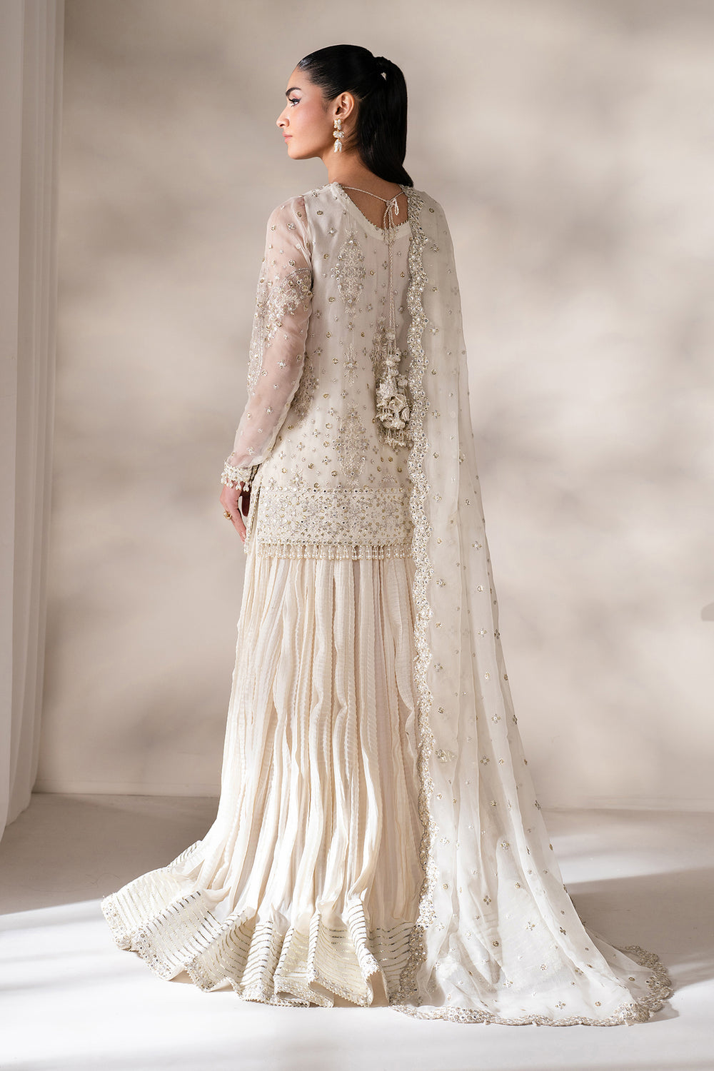Baroque - EMBROIDERED CHIFFON UF-4140
