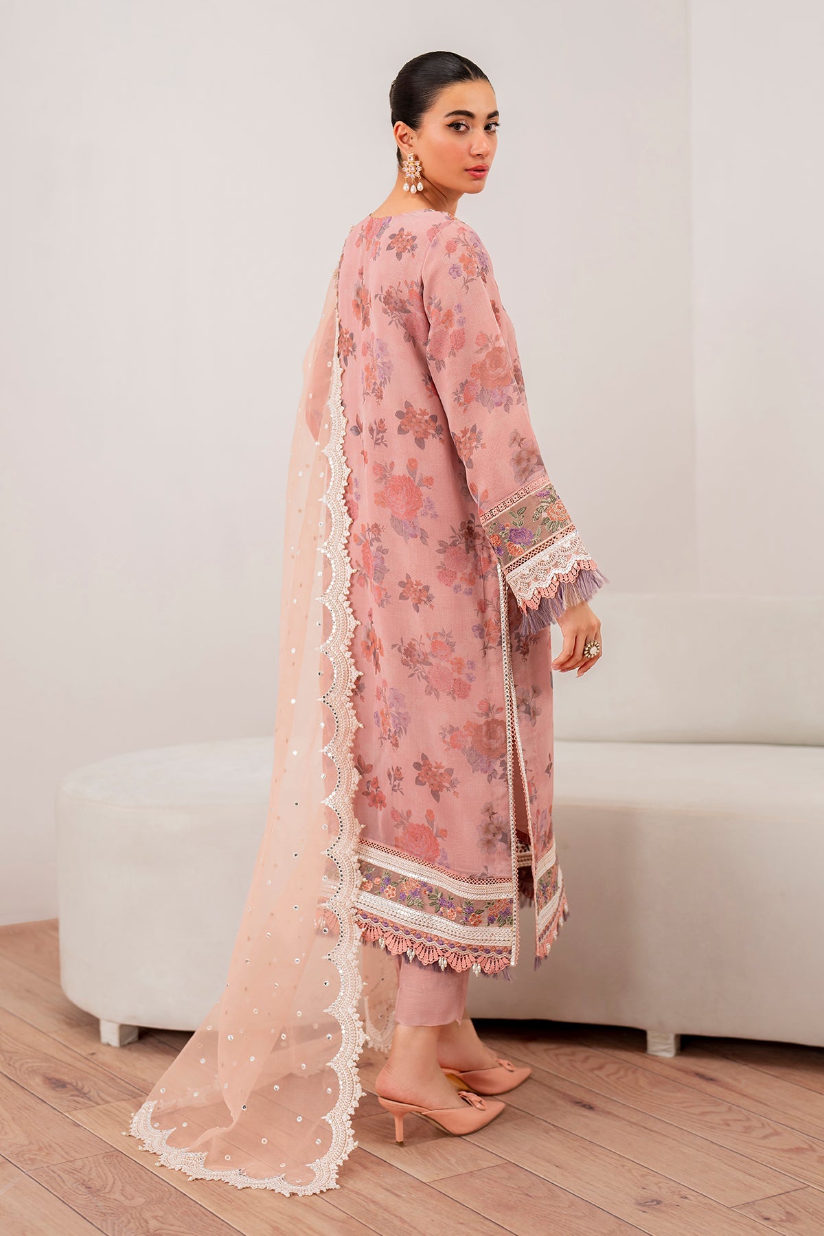 Baroque - Embroidered Chiffon UF- 705