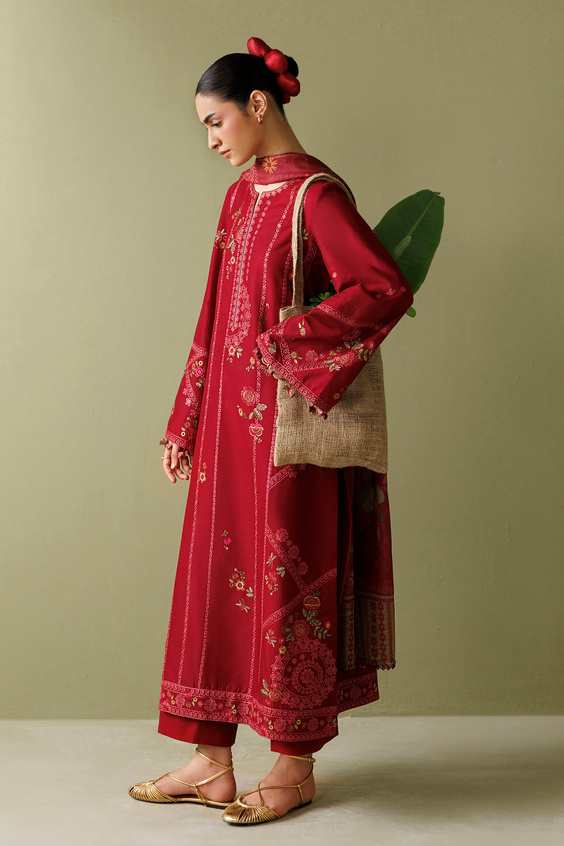 Jazmin - Embroidered lawn use -  9343