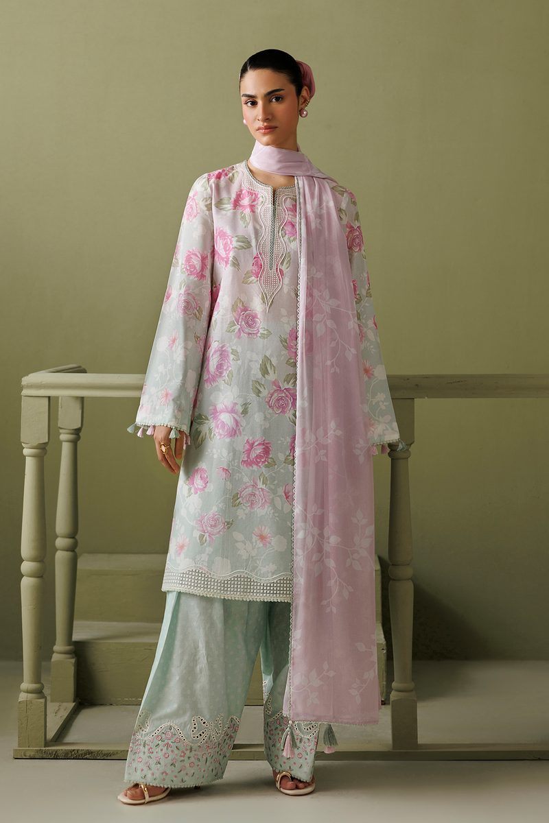 Jazmin - Embroidered lawn use - 9379