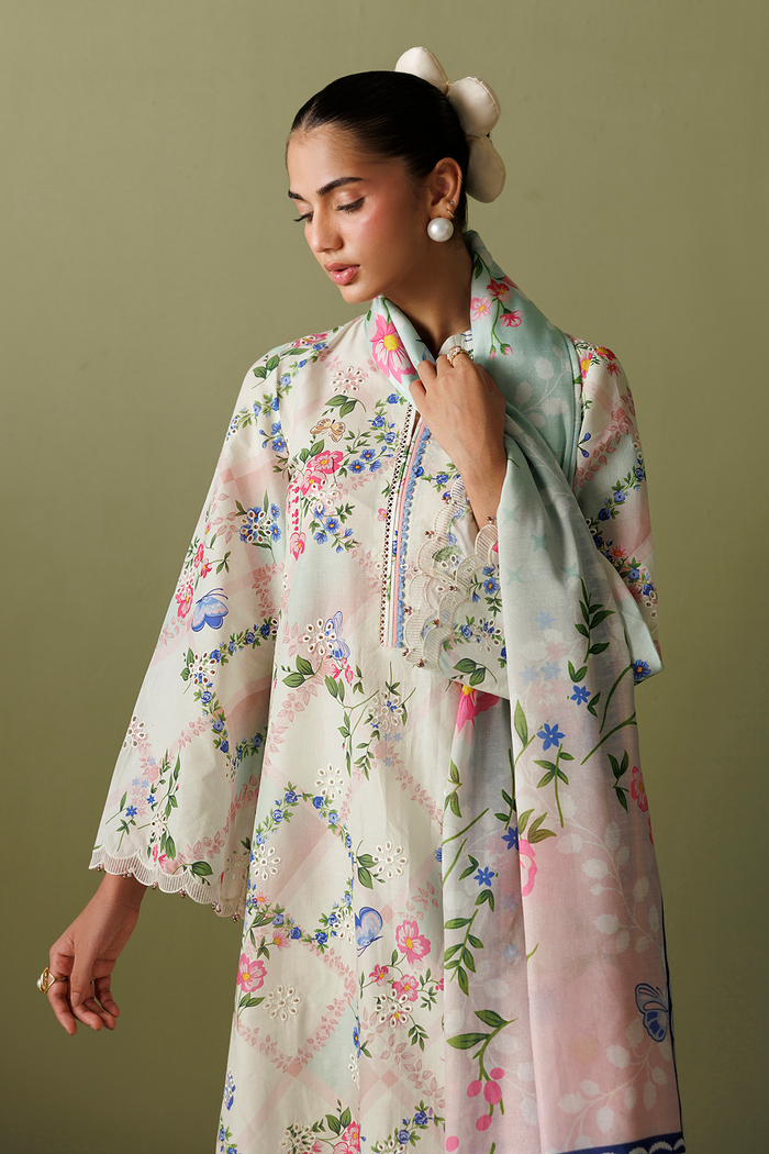 Jazmin - Embroidered lawn use - 9385