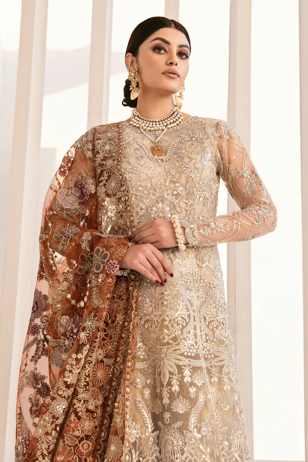 Baroque - Embroidered Chiffon CH11-03
