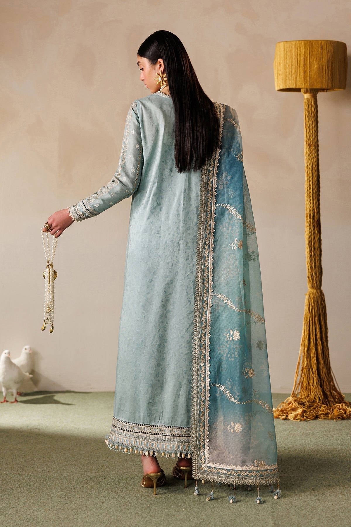 Baroque-EMBROIDERED LAWN EL26-D01