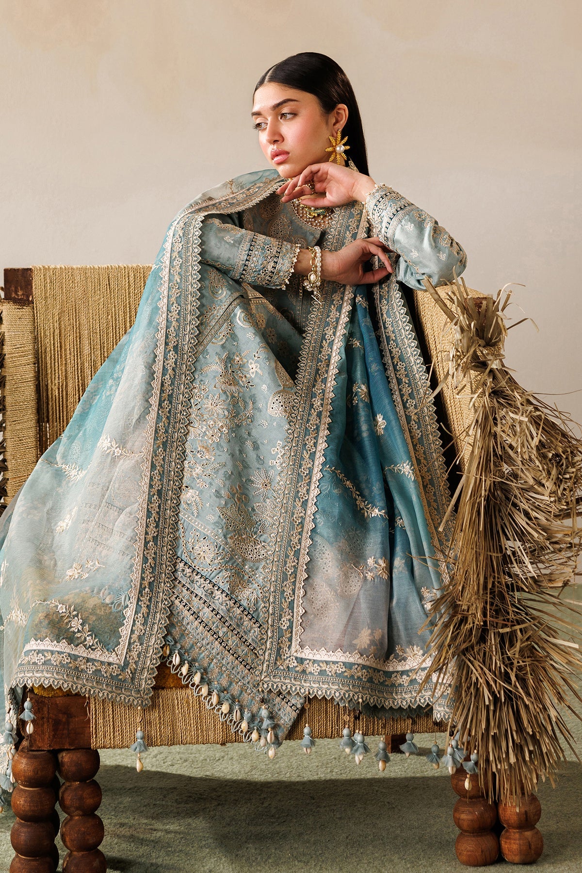Baroque-EMBROIDERED LAWN EL26-D01