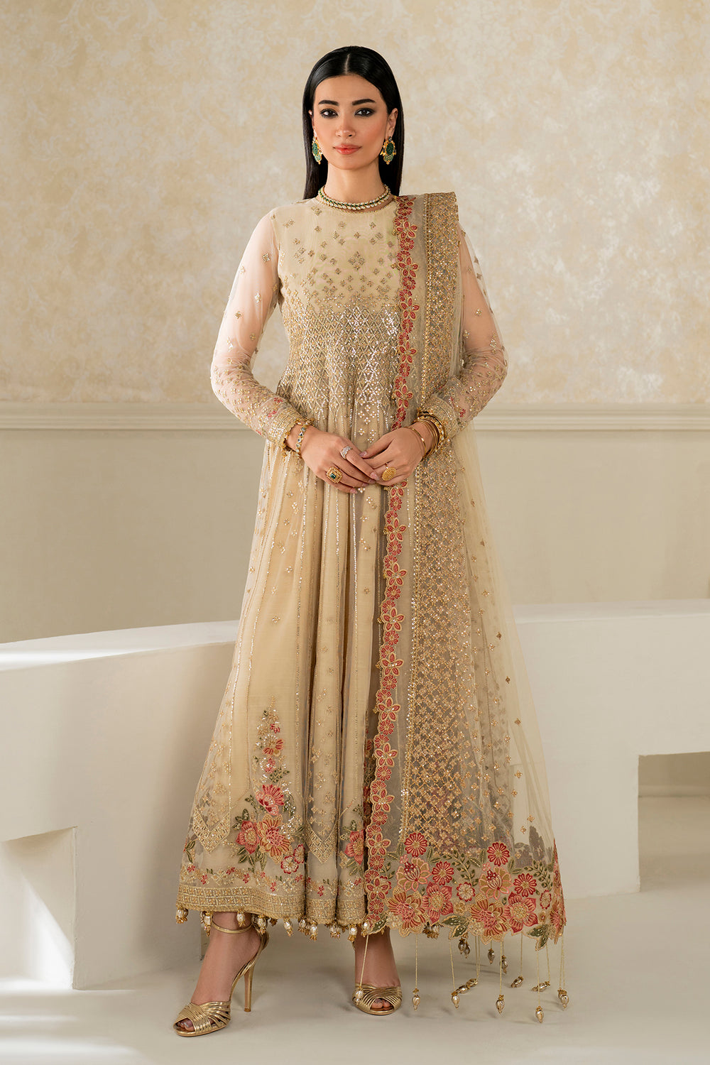 Baroque - EMBROIDERED NET - UF-4159
