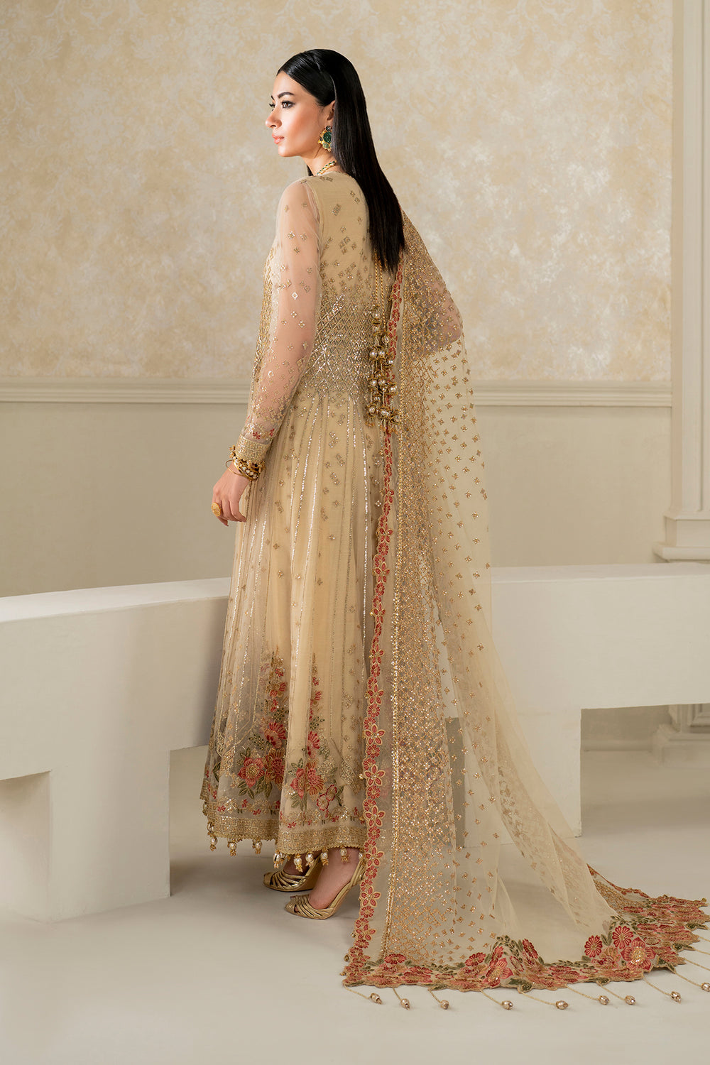 Baroque - EMBROIDERED NET - UF-4159