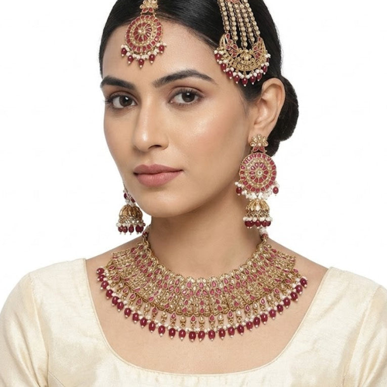 The Royal Kundan & Ruby Ensemble