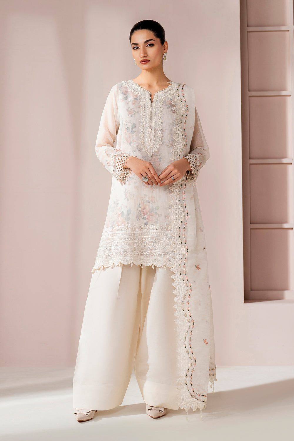 Baroque - EMBROIDERED COTTON PATTI - UF-4187
