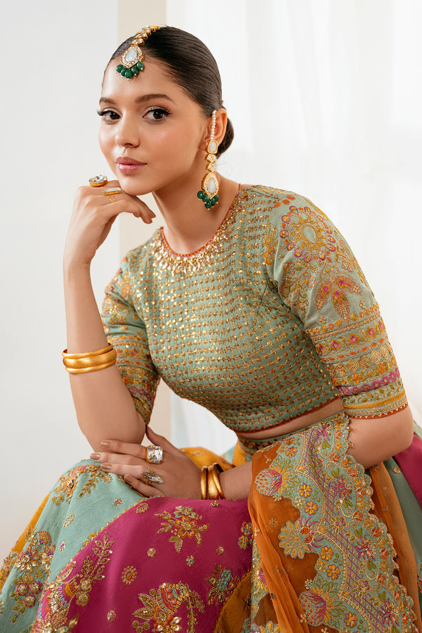 Baroque - Embroidered Silk UF-4036
