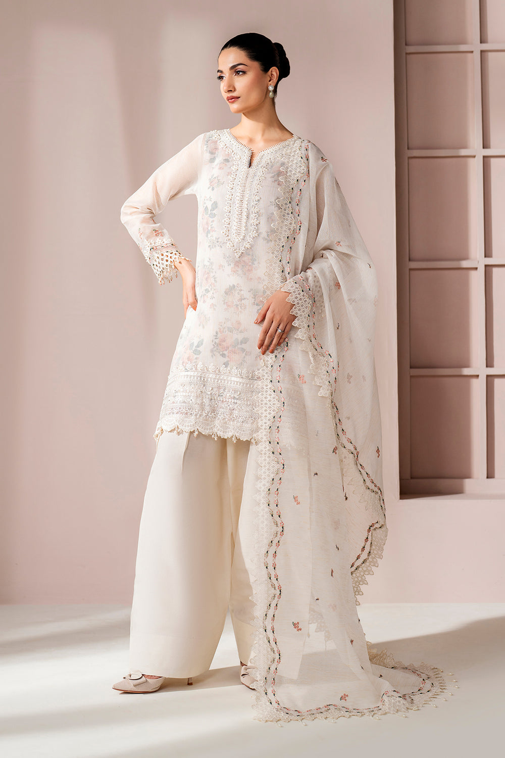 Baroque - EMBROIDERED COTTON PATTI - UF-4187