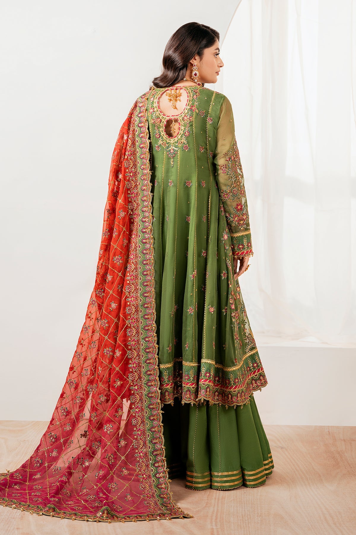 Baroque - Embroidered Chiffon UF - 4037
