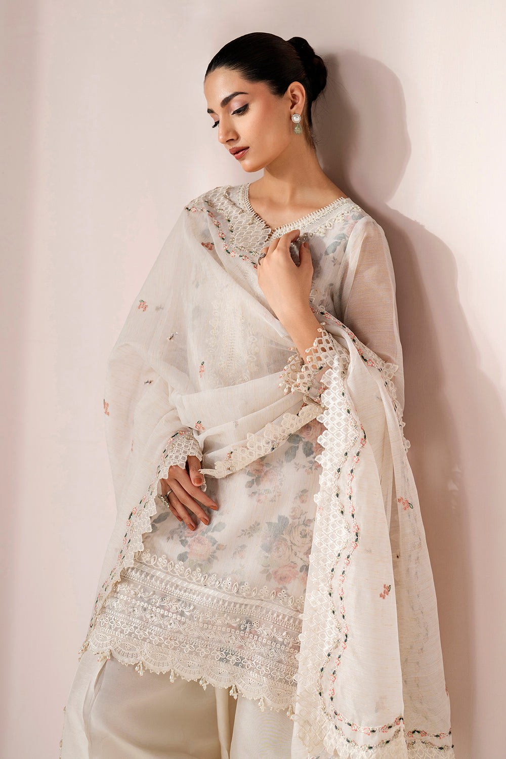 Baroque - EMBROIDERED COTTON PATTI - UF-4187
