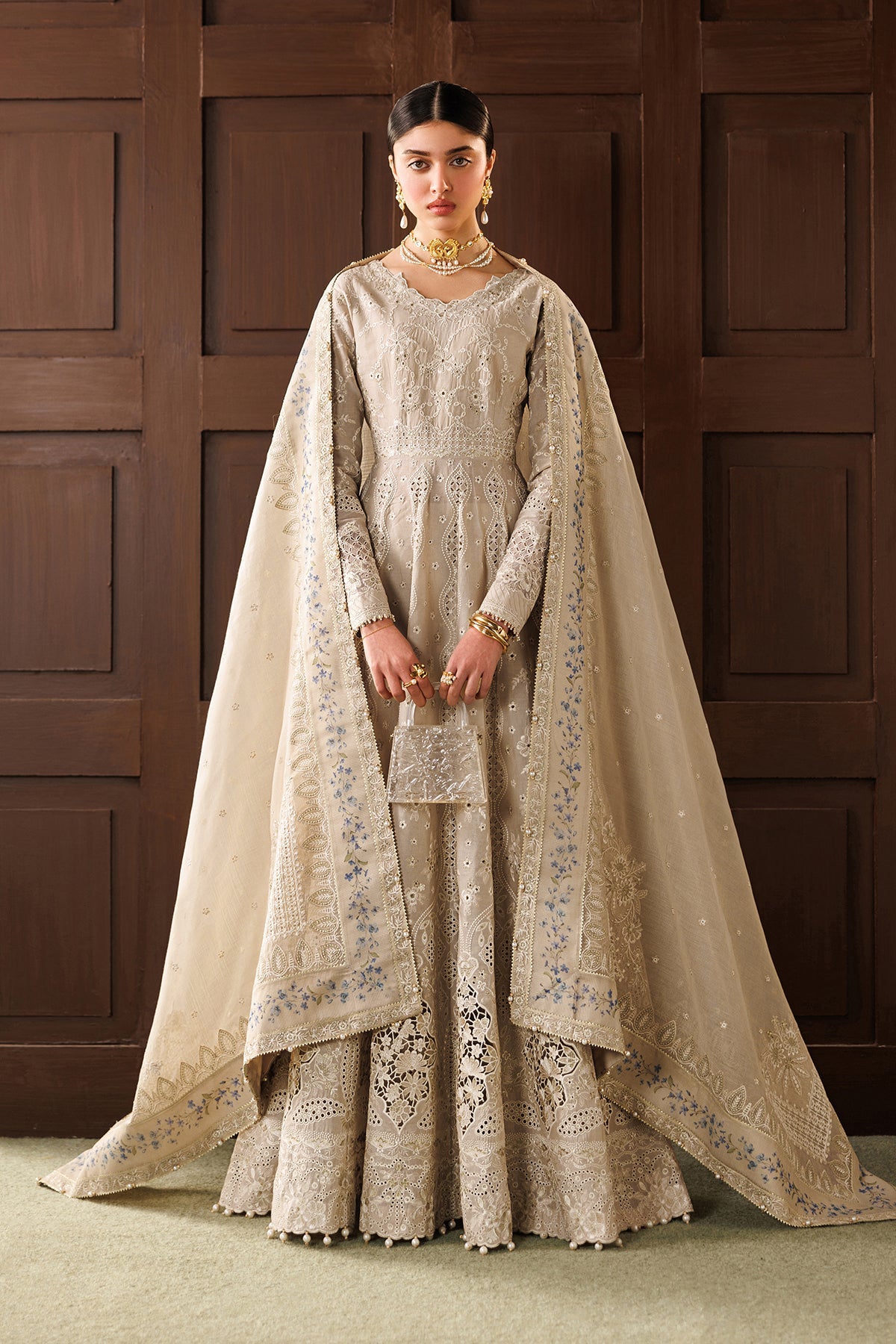 Baroque-EMBROIDERED LAWN EL26-D03
