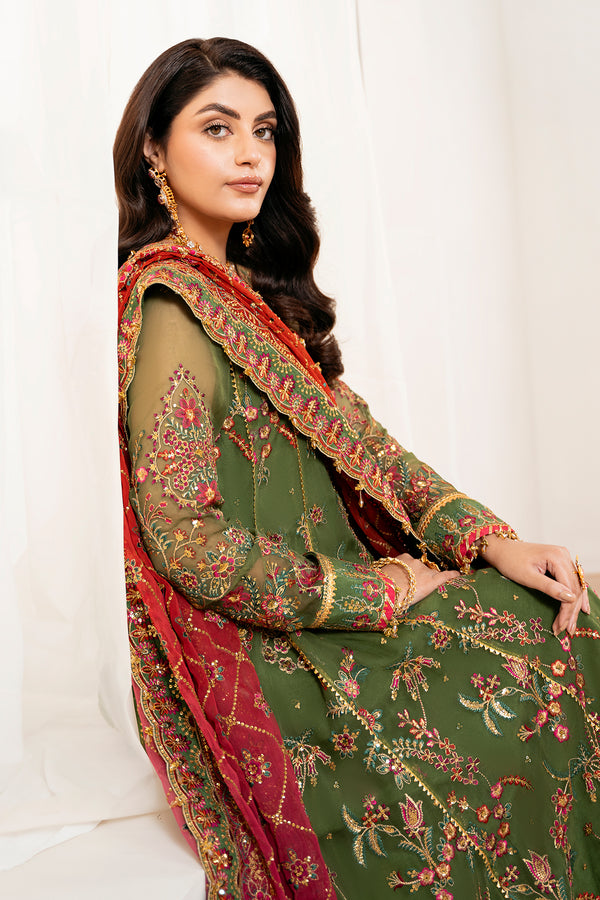 Baroque - Embroidered Chiffon UF - 4037