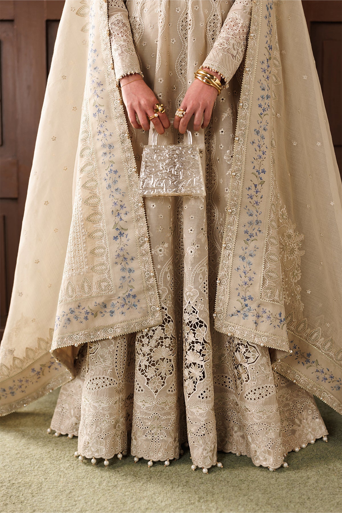 Baroque-EMBROIDERED LAWN EL26-D03