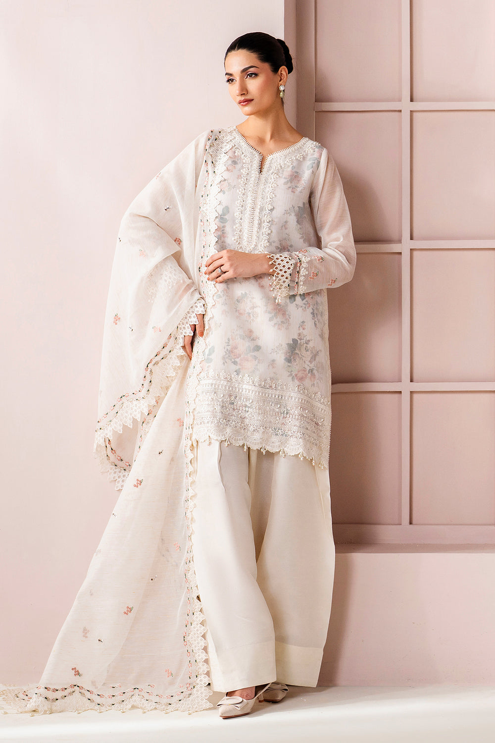 Baroque - EMBROIDERED COTTON PATTI - UF-4187