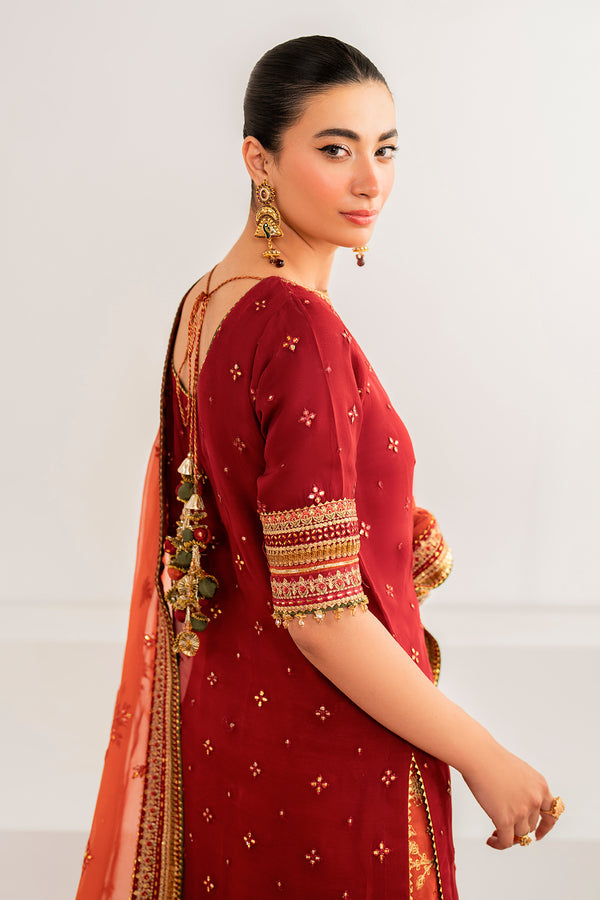 Baroque - Embroidered Chiffon UF- 698