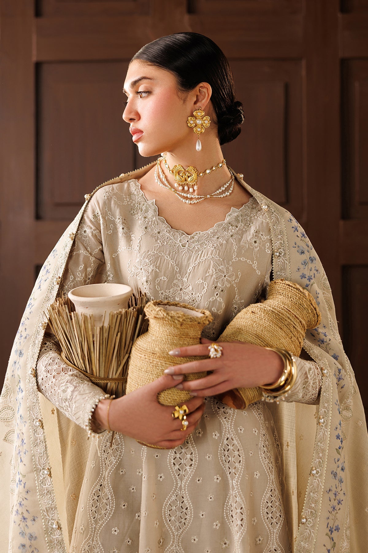 Baroque-EMBROIDERED LAWN EL26-D03