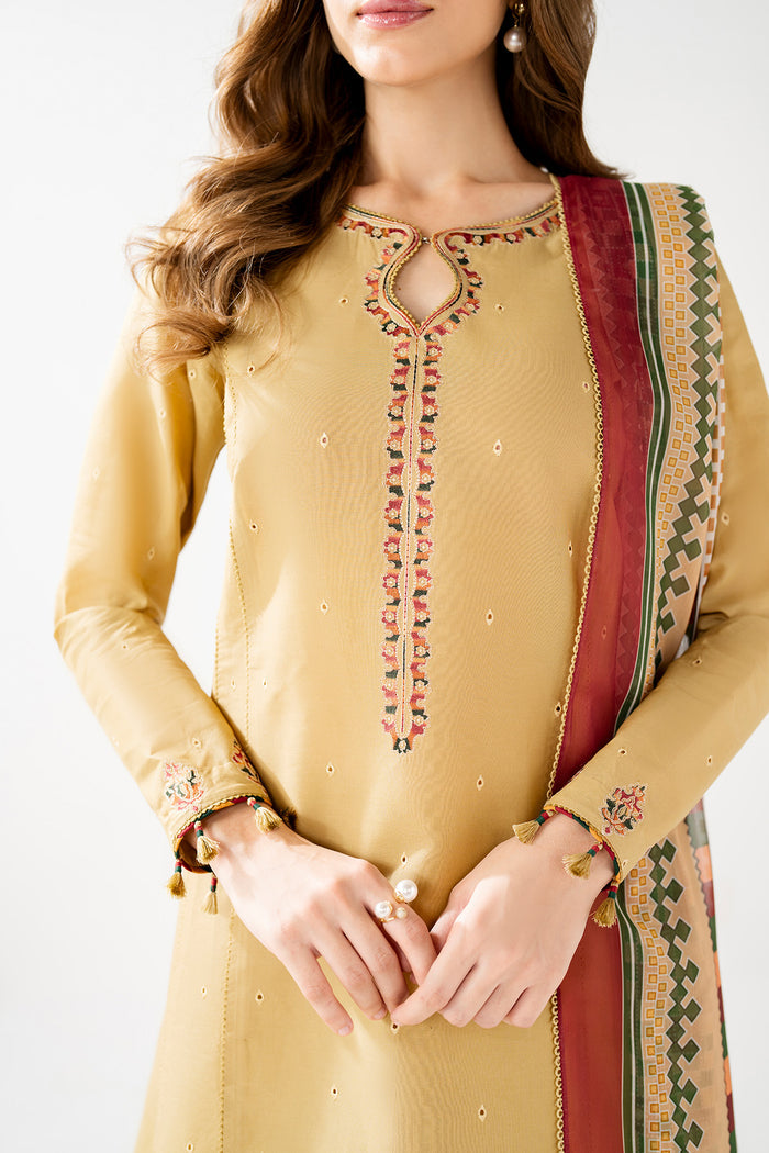 Jazmin - Embroidered lawn use - 9245