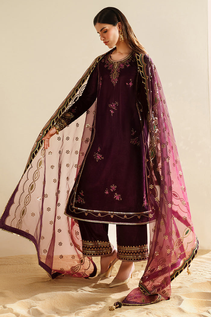Jazmin - Embroidered Velvet Formal VVF D-4