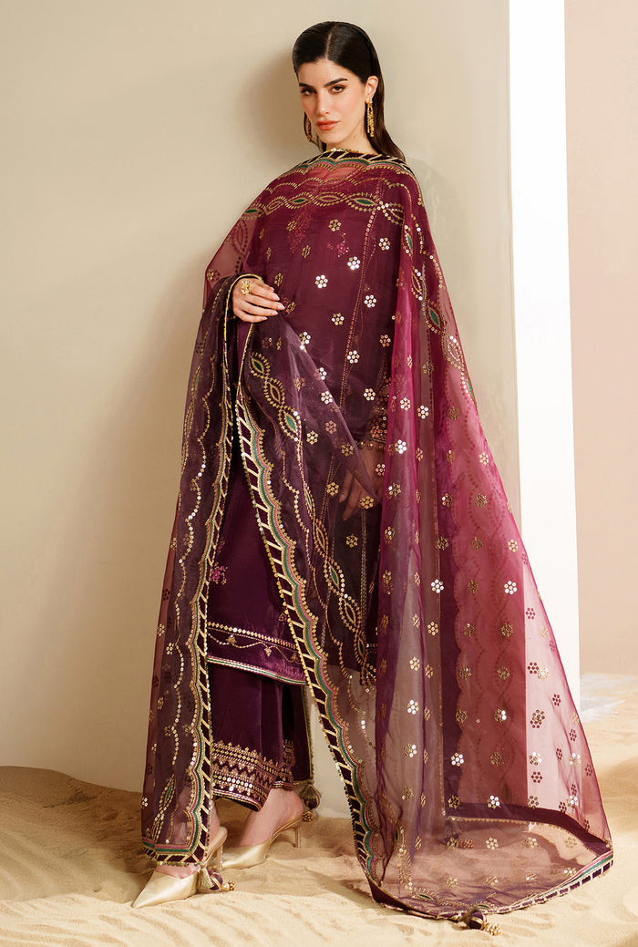 Jazmin - Embroidered Velvet Formal VVF D-4