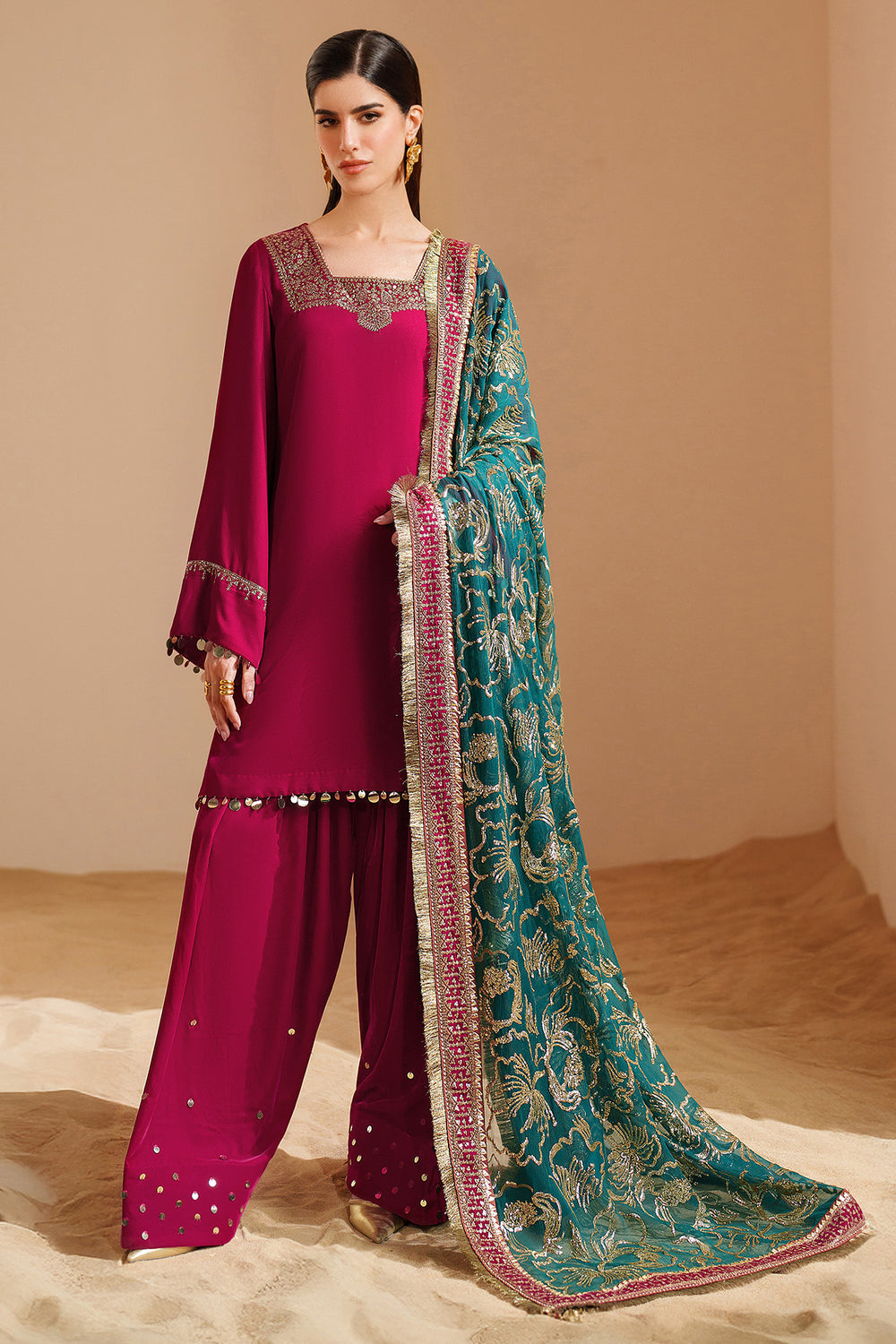 Jazmin - Embroidered Velvet Formal VVF D-9
