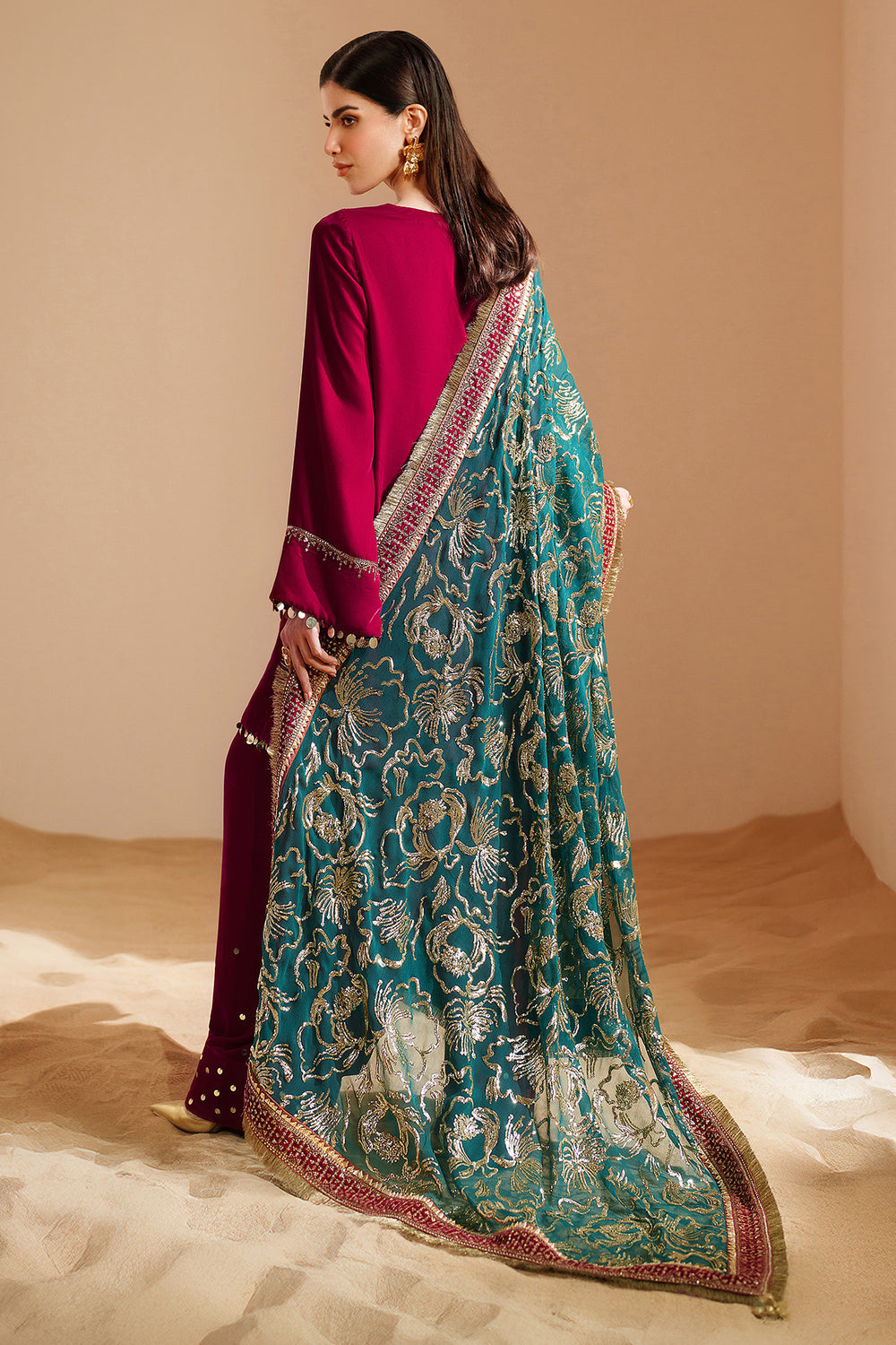 Jazmin - Embroidered Velvet Formal VVF D-9