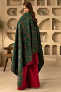 Motifz - 4916-NELOFUR EMBROIDERED KHADDAR SHAWL