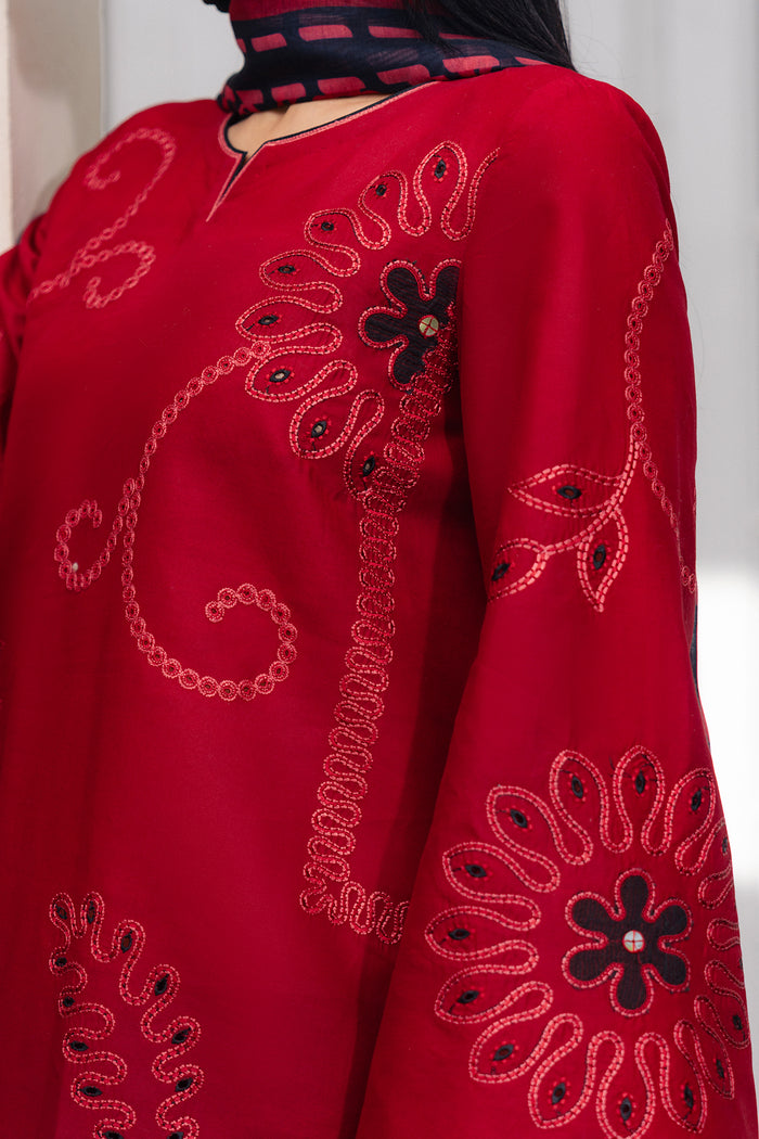 Jazmin - Embroidered lawn use - 9368