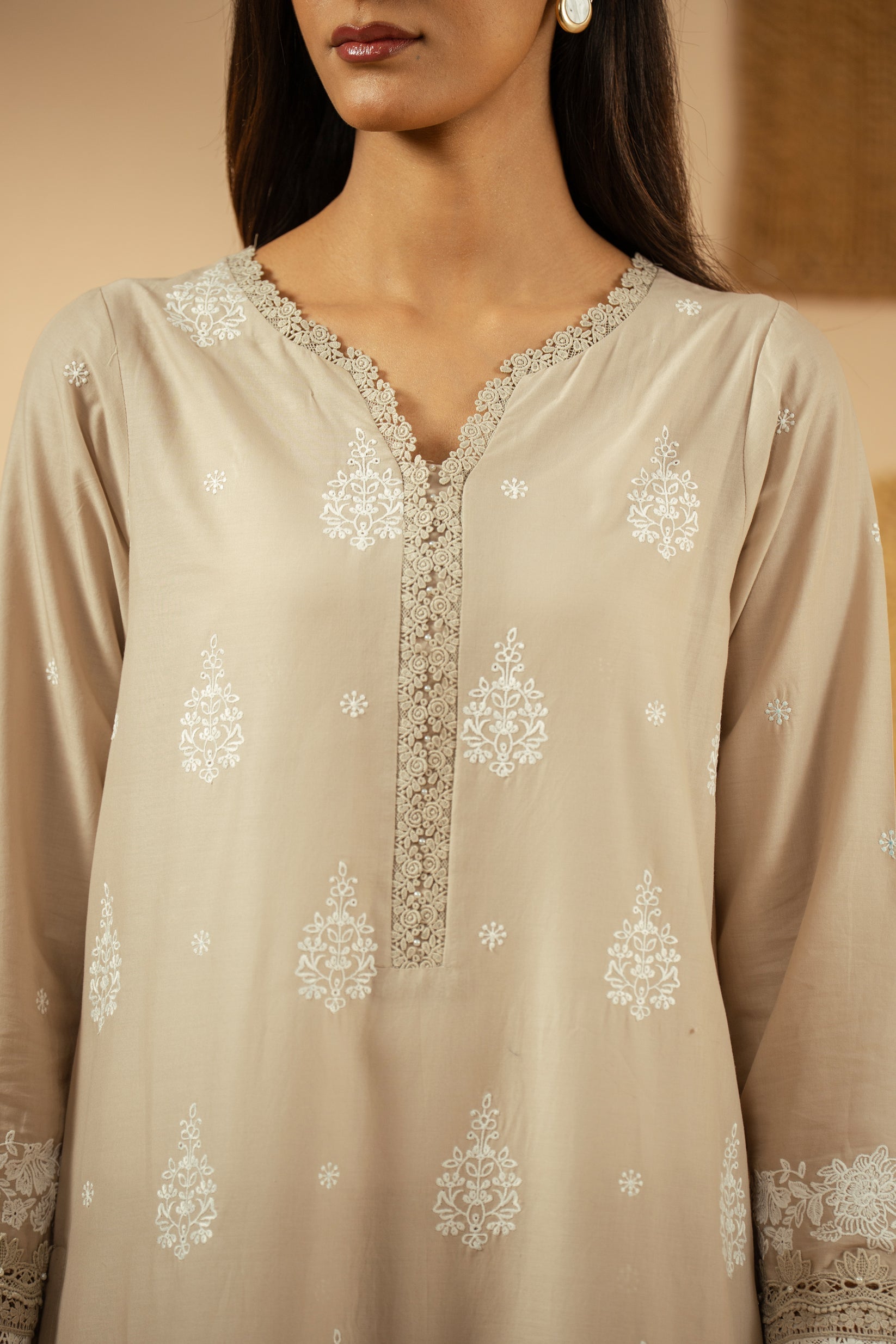 Zeen-EMBROIDERED CHIKANKARI 02