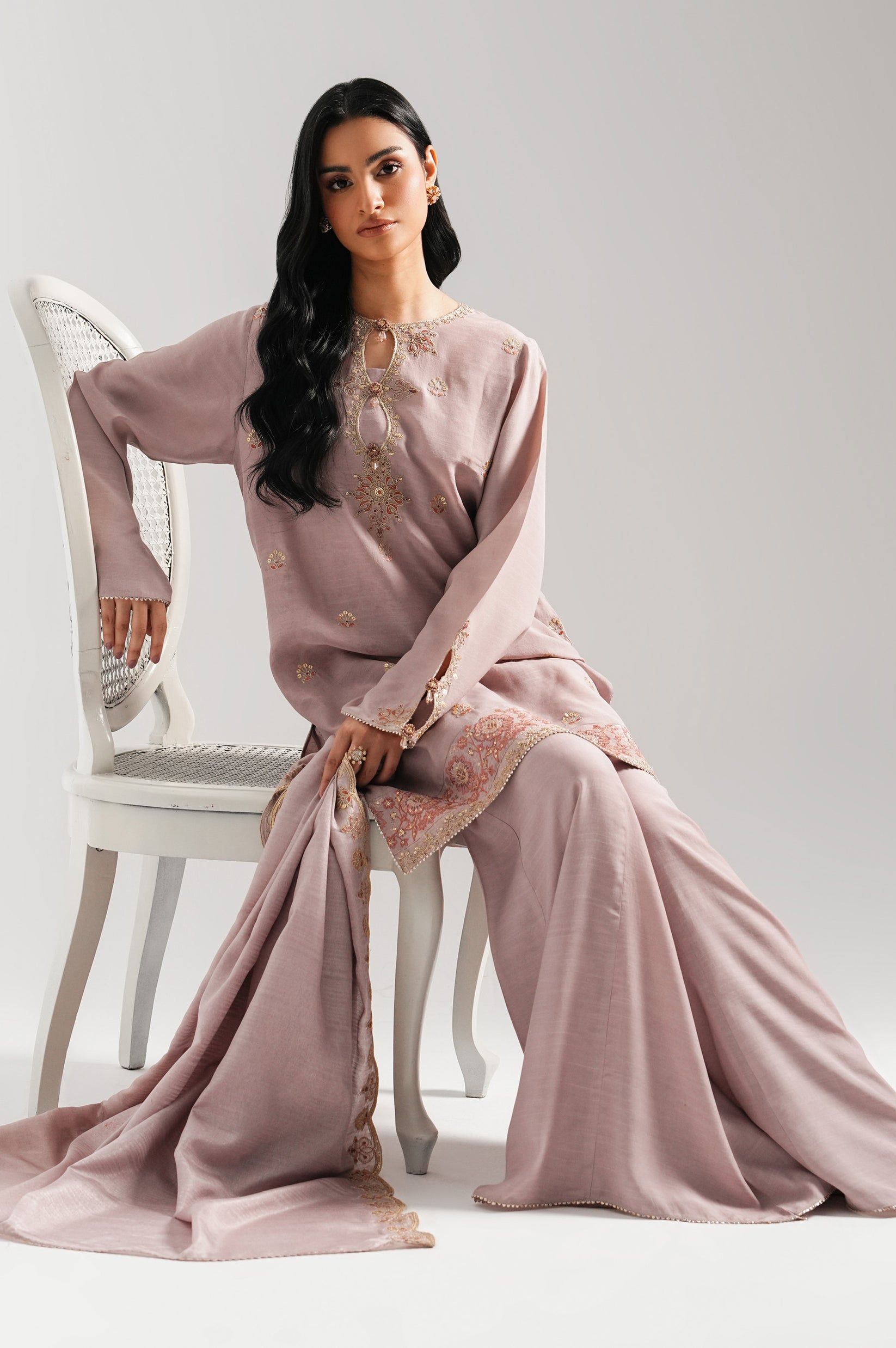 Zeen-EMBROIDERED RAW SILK 05