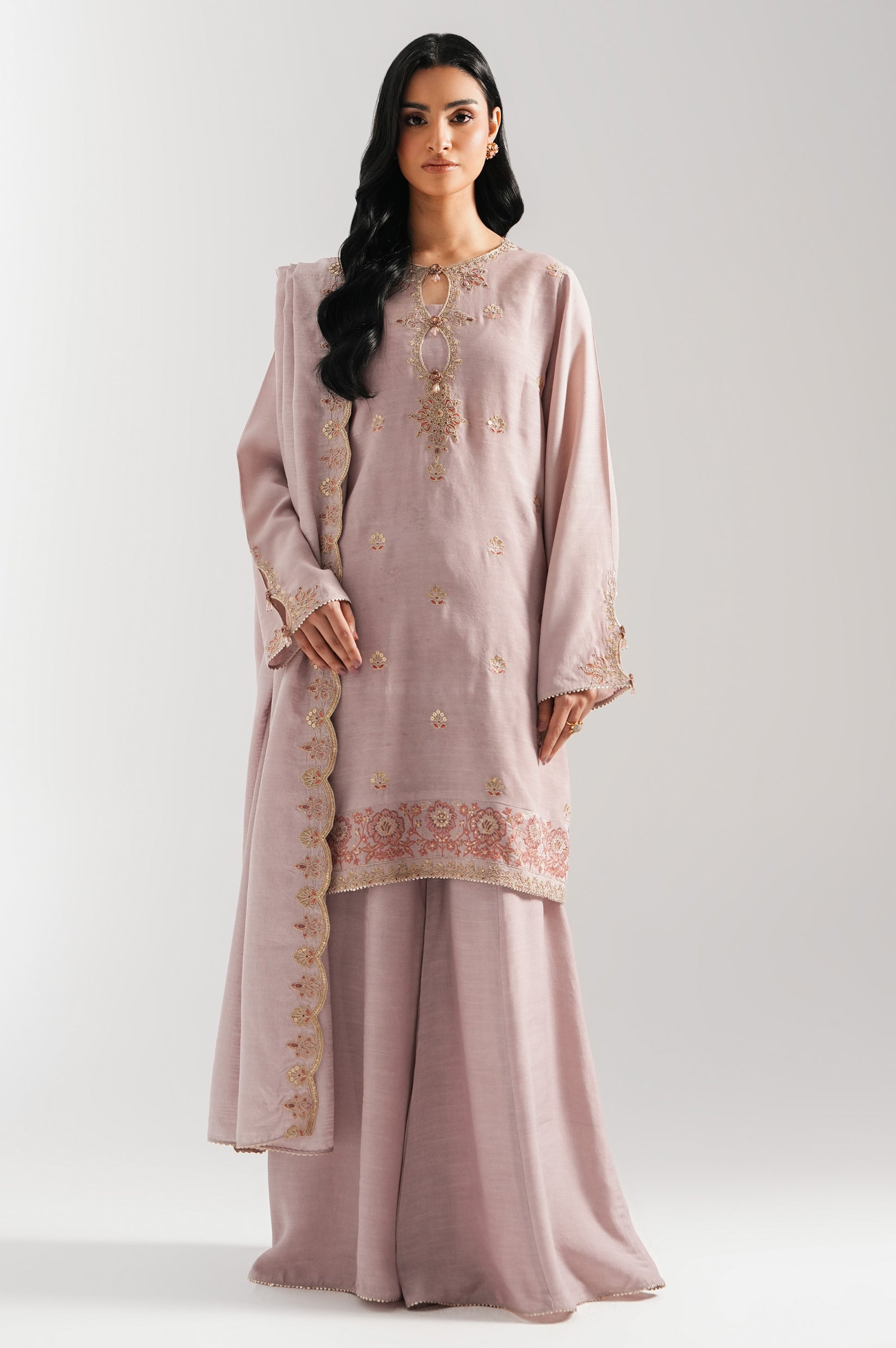 Zeen-EMBROIDERED RAW SILK 05