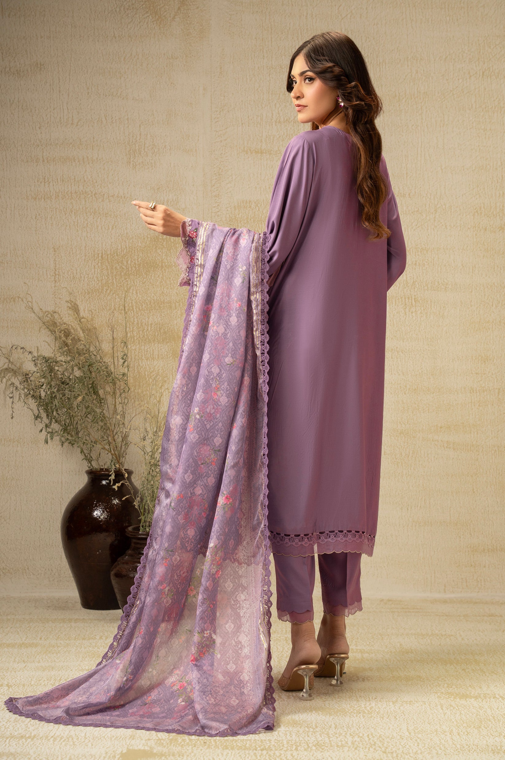Zeen-EMBROIDERED COTTON NET 04
