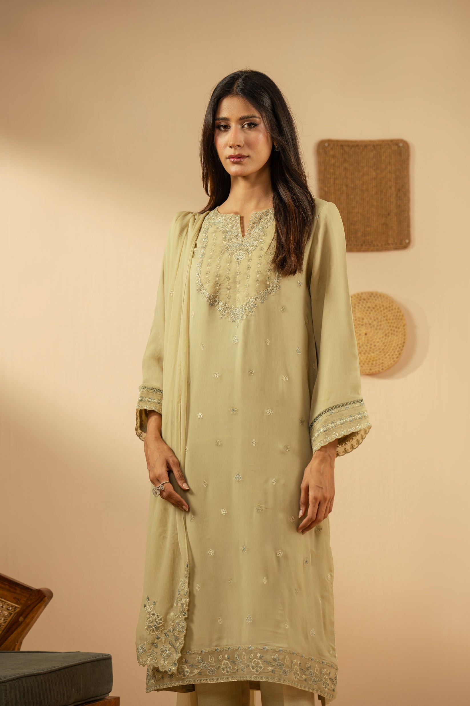 Zeen-EMBROIDERED CHIFFON 07
