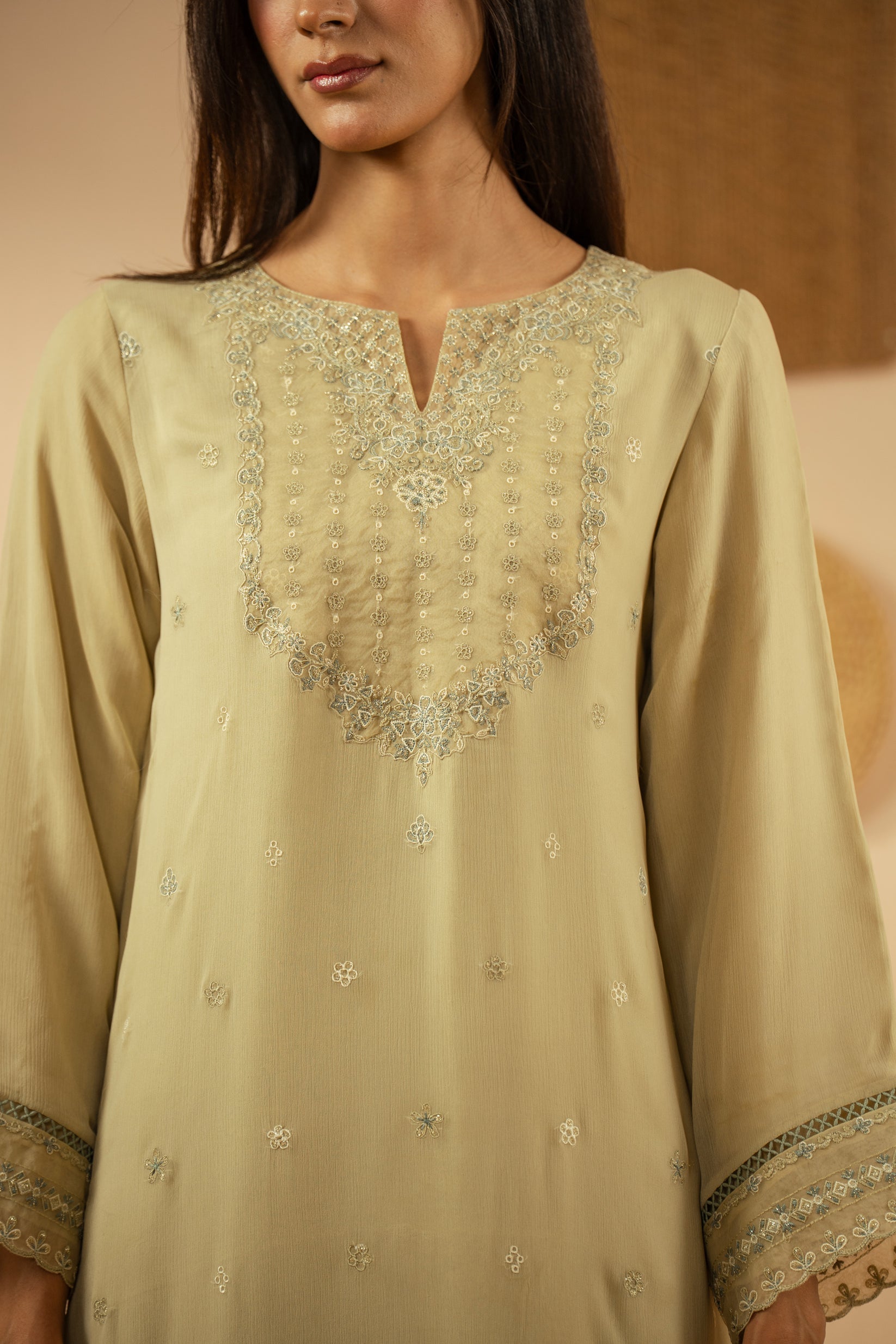 Zeen-EMBROIDERED CHIFFON 07
