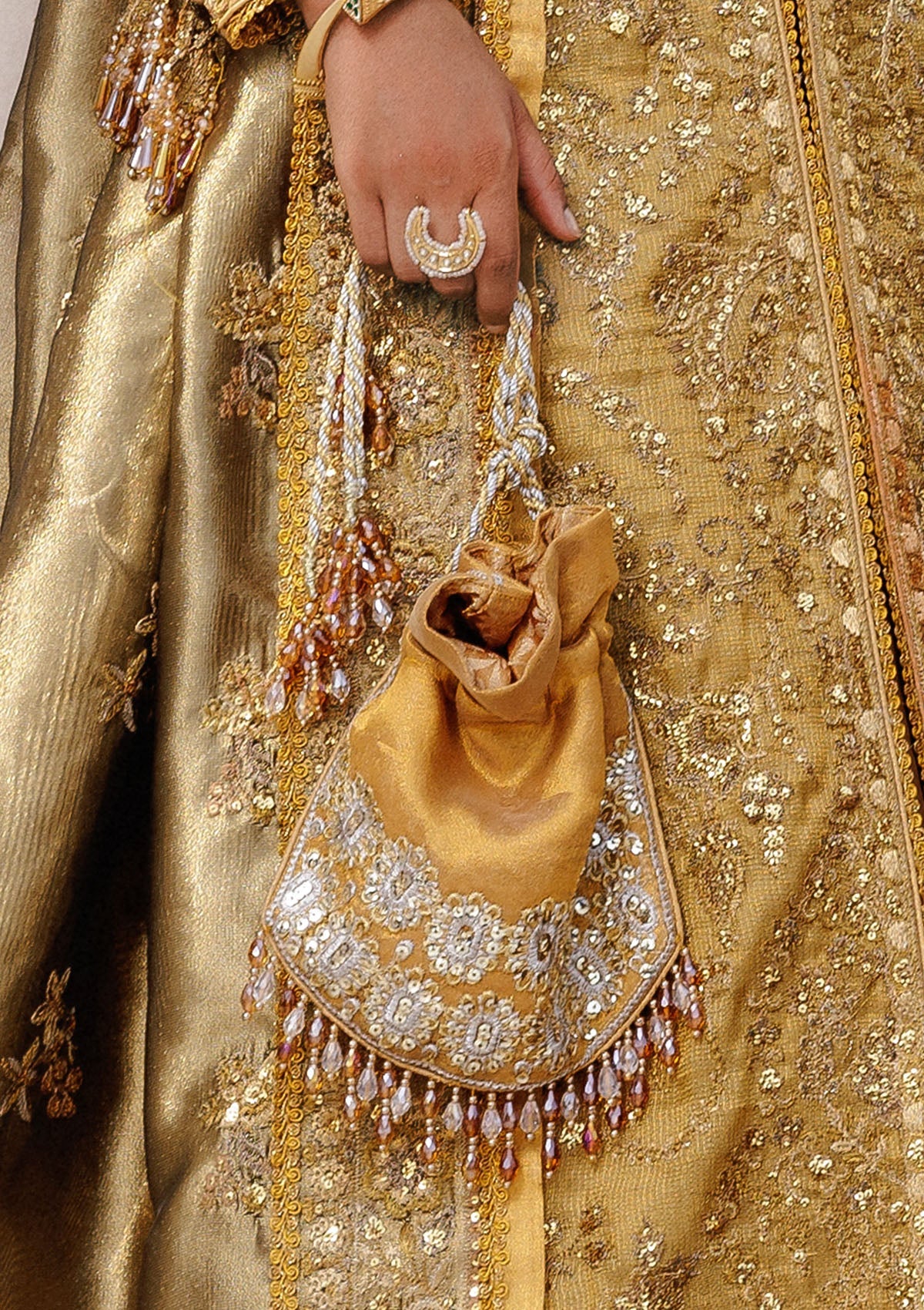 Aik - WEDDING FESTIVE 25 - VOL. 2 - GOLD TISSUE POTLI