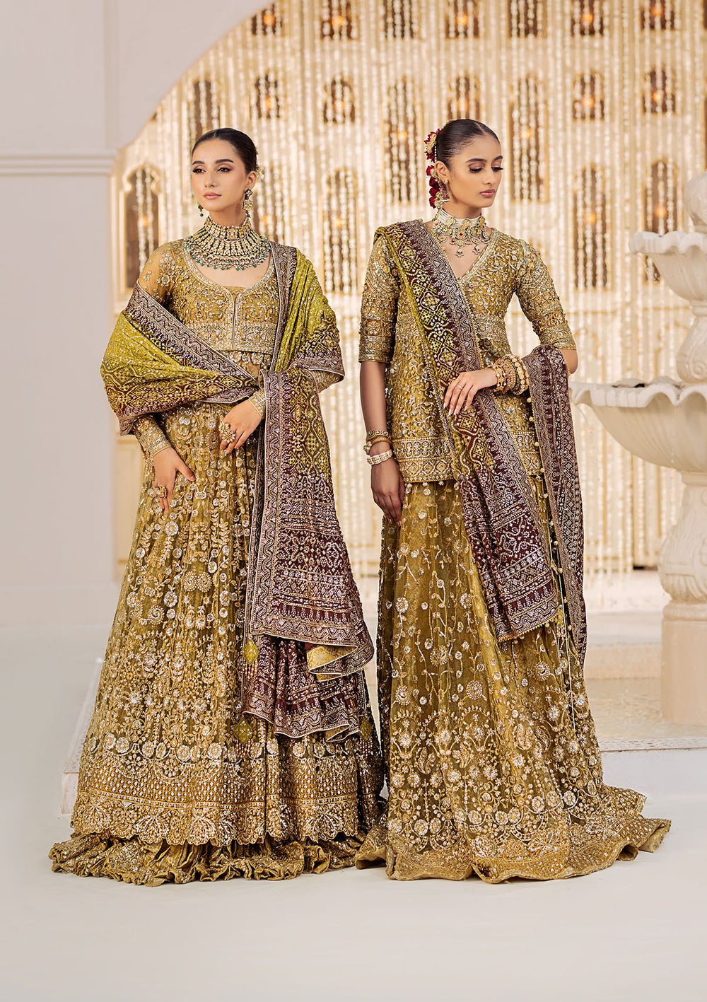 Aik - WEDDING FESTIVE '24 - VOL. 2 - LOOK 04 - SaviiFashion.com